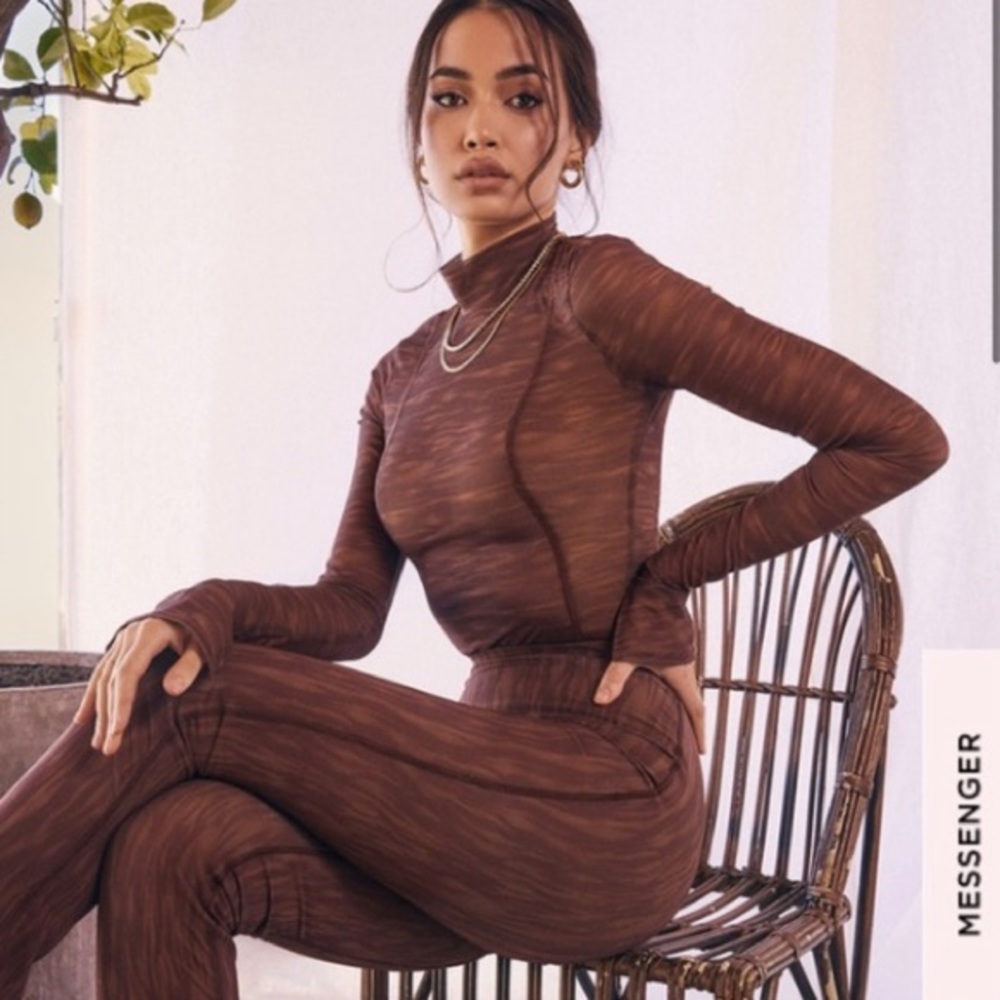 House of CB Eleanor Mesh Bodysuit XS